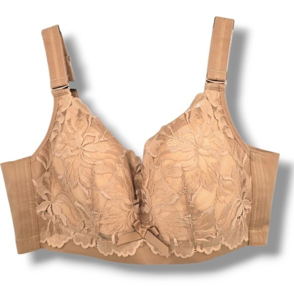 AILILIVIN Lace Bra Push Up Add One Cup Underwire Everyday Comfort 38B‎